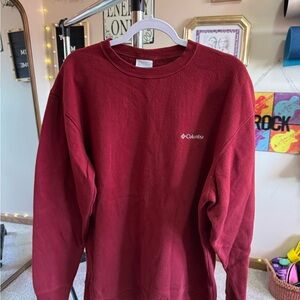 Columbia Deep Red Pullover